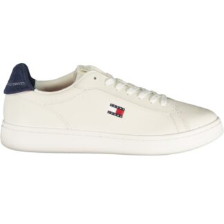 TOMMY HILFIGER MEN'S WHITE SPORTS SHOES