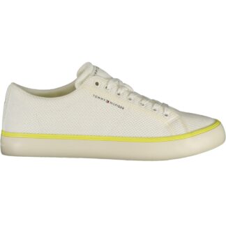 TOMMY HILFIGER MEN'S WHITE SPORTS SHOES