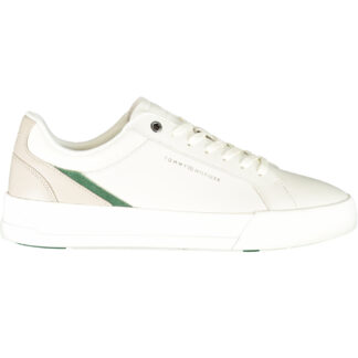 TOMMY HILFIGER MEN'S WHITE SPORTS SHOES