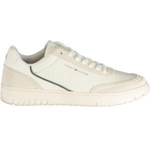 TOMMY HILFIGER MEN'S WHITE SPORTS SHOES