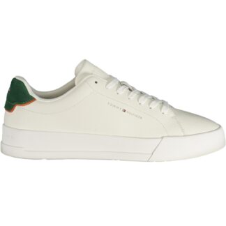 TOMMY HILFIGER MEN'S WHITE SPORTS SHOES