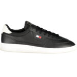 TOMMY HILFIGER MEN'S BLACK SPORTS SHOES