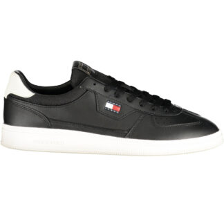 TOMMY HILFIGER MEN'S BLACK SPORTS SHOES