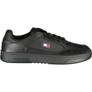 TOMMY HILFIGER MEN'S BLACK SPORTS SHOES