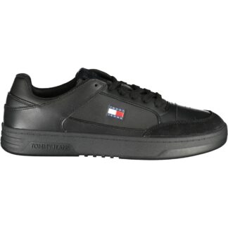 TOMMY HILFIGER MEN'S BLACK SPORTS SHOES