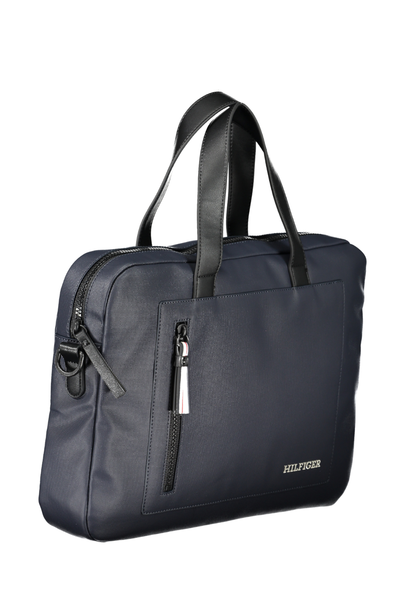 TOMMY HILFIGER BLUE MEN'S BRIEFCASE - Afbeelding 3