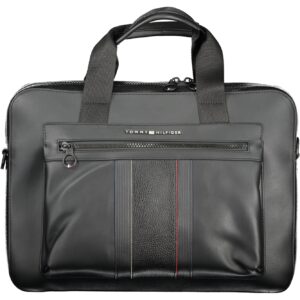 TOMMY HILFIGER MEN'S BRIEFCASE BLACK
