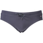 TOMMY HILFIGER MEN'S BLUE BOTTOM SWIMSUIT