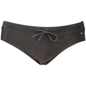 TOMMY HILFIGER MEN'S BLACK BOTTOM SWIMSUIT