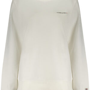 TOMMY HILFIGER WOMEN'S ZIP-UP SWEATSHIRT WHITE