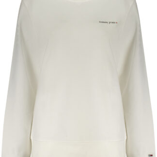 TOMMY HILFIGER WOMEN'S ZIP-UP SWEATSHIRT WHITE