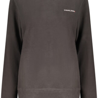 TOMMY HILFIGER WOMEN'S BLACK ZIP-UP SWEATSHIRT