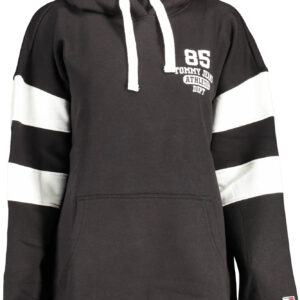 TOMMY HILFIGER SWEATSHIRT WITHOUT ZIP WOMEN BLACK