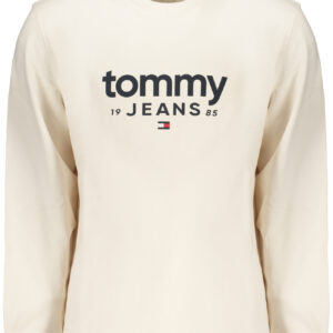 TOMMY HILFIGER MEN'S ZIP-UP SWEATSHIRT WHITE