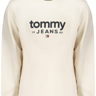 TOMMY HILFIGER MEN'S ZIP-UP SWEATSHIRT WHITE