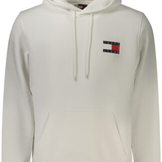 TOMMY HILFIGER MEN'S ZIP-UP SWEATSHIRT WHITE