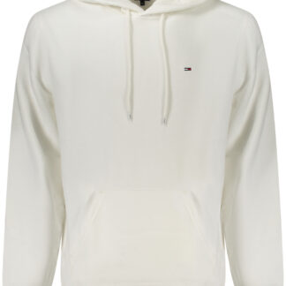 TOMMY HILFIGER MEN'S ZIP-UP SWEATSHIRT WHITE