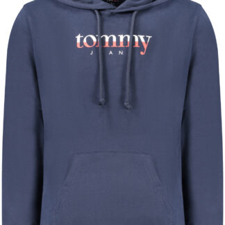 TOMMY HILFIGER MEN'S BLUE ZIP-UP SWEATSHIRT