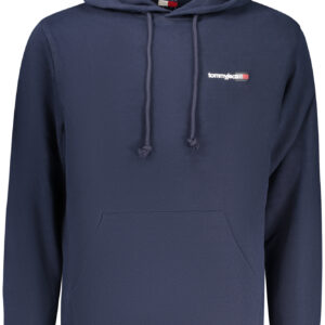 TOMMY HILFIGER MEN'S BLUE ZIP-UP SWEATSHIRT