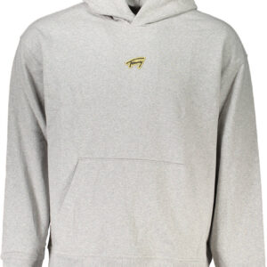 TOMMY HILFIGER MAN GRAY SWEATSHIRT WITHOUT ZIP