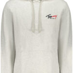 TOMMY HILFIGER MEN'S GRAY ZIP-UP SWEATSHIRT
