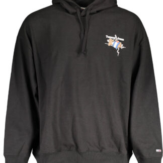 TOMMY HILFIGER SWEATSHIRT WITHOUT ZIP BLACK MAN