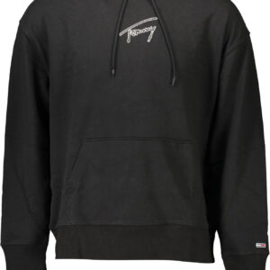 TOMMY HILFIGER SWEATSHIRT WITHOUT ZIP BLACK MAN
