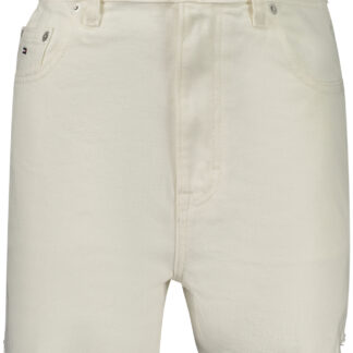 TOMMY HILFIGER JEANS SHORT WOMEN'S WHITE