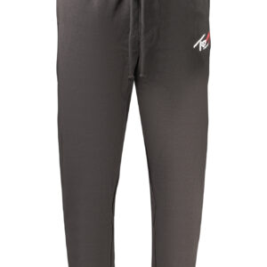 TOMMY HILFIGER MEN'S BLACK LONG SWEATPANTS