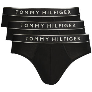 TOMMY HILFIGER MEN'S BLACK BRIEFS