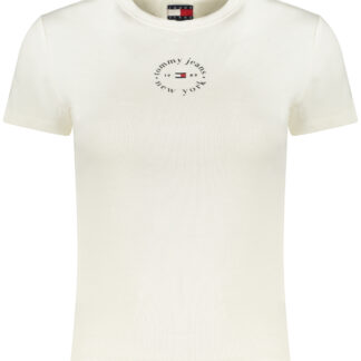 TOMMY HILFIGER WOMEN'S SHORT-SLEEVE T-SHIRT WHITE