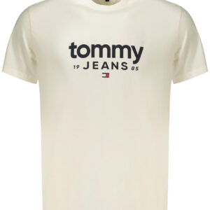 TOMMY HILFIGER MEN'S SHORT-SLEEVE T-SHIRT WHITE