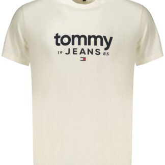 TOMMY HILFIGER MEN'S SHORT-SLEEVE T-SHIRT WHITE