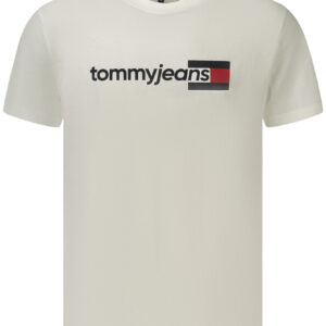 TOMMY HILFIGER MEN'S SHORT-SLEEVE T-SHIRT WHITE