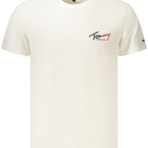 TOMMY HILFIGER MEN'S SHORT-SLEEVE T-SHIRT WHITE