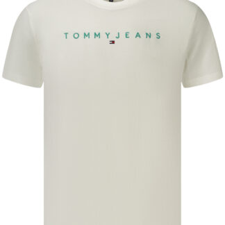 TOMMY HILFIGER MEN'S SHORT-SLEEVE T-SHIRT WHITE