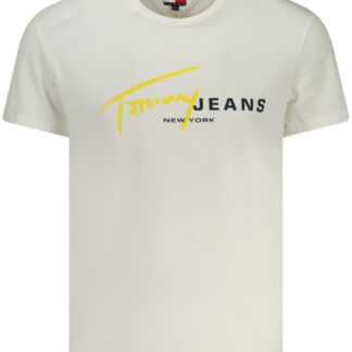 TOMMY HILFIGER SHORT SLEEVE T-SHIRT MEN WHITE