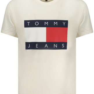 TOMMY HILFIGER MEN'S SHORT-SLEEVE T-SHIRT WHITE