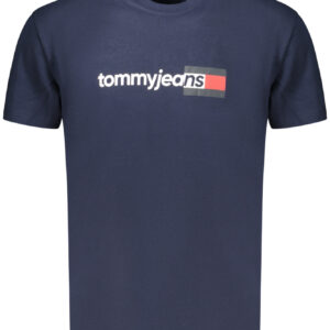 TOMMY HILFIGER MEN'S SHORT-SLEEVE T-SHIRT BLUE