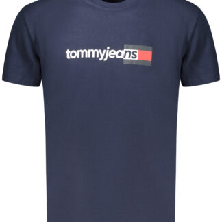 TOMMY HILFIGER MEN'S SHORT-SLEEVE T-SHIRT BLUE