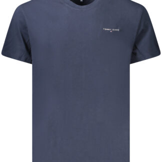 TOMMY HILFIGER MEN'S SHORT-SLEEVE T-SHIRT BLUE