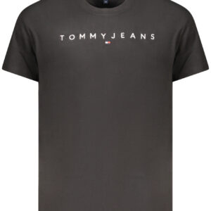 TOMMY HILFIGER MEN'S SHORT-SLEEVE T-SHIRT BLACK