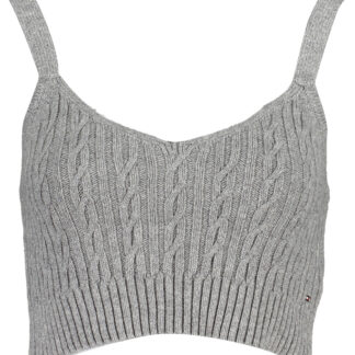TOMMY HILFIGER GRAY WOMEN'S TOP
