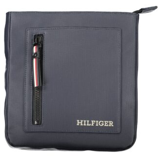 TOMMY HILFIGER MEN'S BLUE SHOULDER BAG