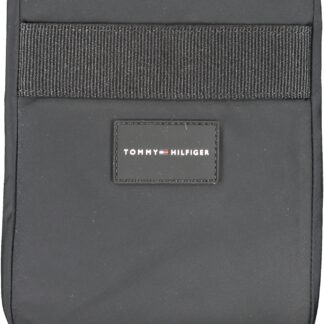 TOMMY HILFIGER MEN'S BLACK SHOULDER BAG