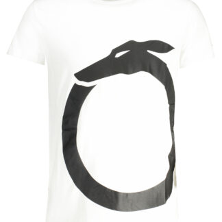 TRUSSARDI SHORT SLEEVED T-SHIRT MEN'S WHITE
