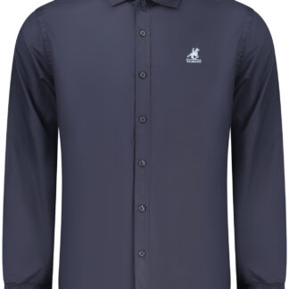 US GRAND MEN'S BLUE LONG-SLEEVED SHIRT