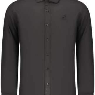 US GRAND MEN'S BLACK LONG-SLEEVED SHIRT