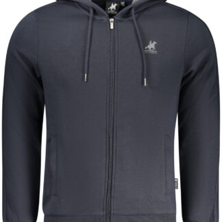 US GRAND MEN'S BLUE ZIP-UP SWEATSHIRT