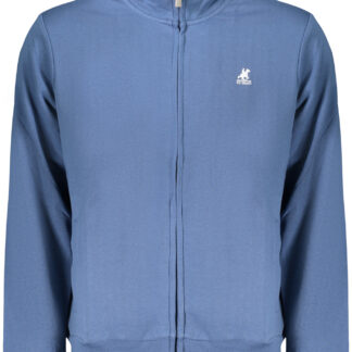 US GRAND MEN'S BLUE ZIP-UP SWEATSHIRT